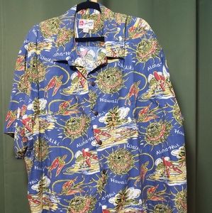 Mens Hilo Hattie Blue Islands 5xl